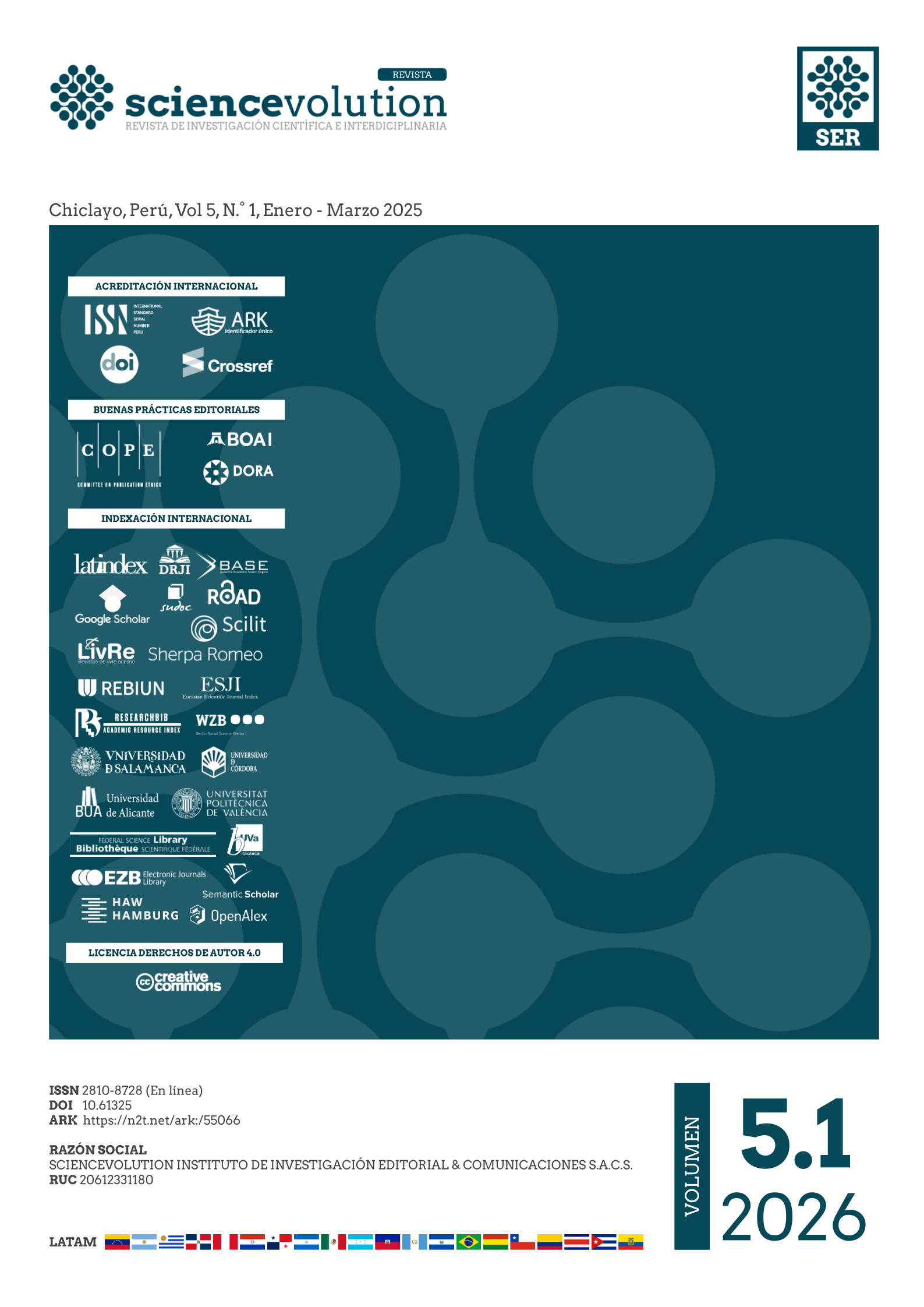 Sciencevolution v5.1 2026 - Portada