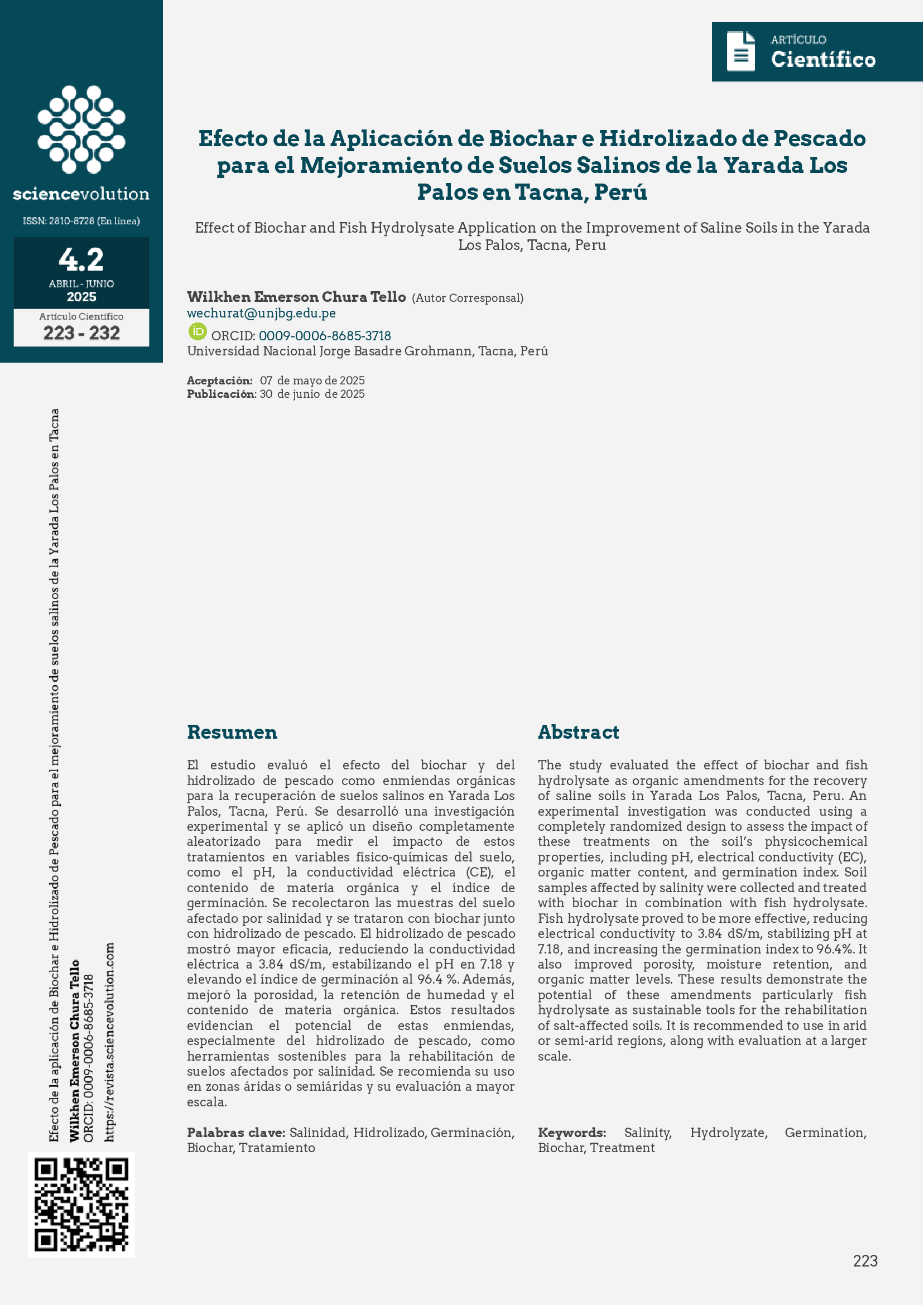 Sciencevolution v4.2 2025 - 223 - Portada