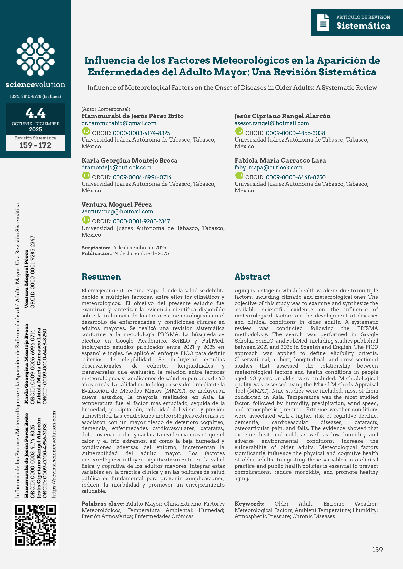 Sciencevolution v4.4 2025 159 - Portada